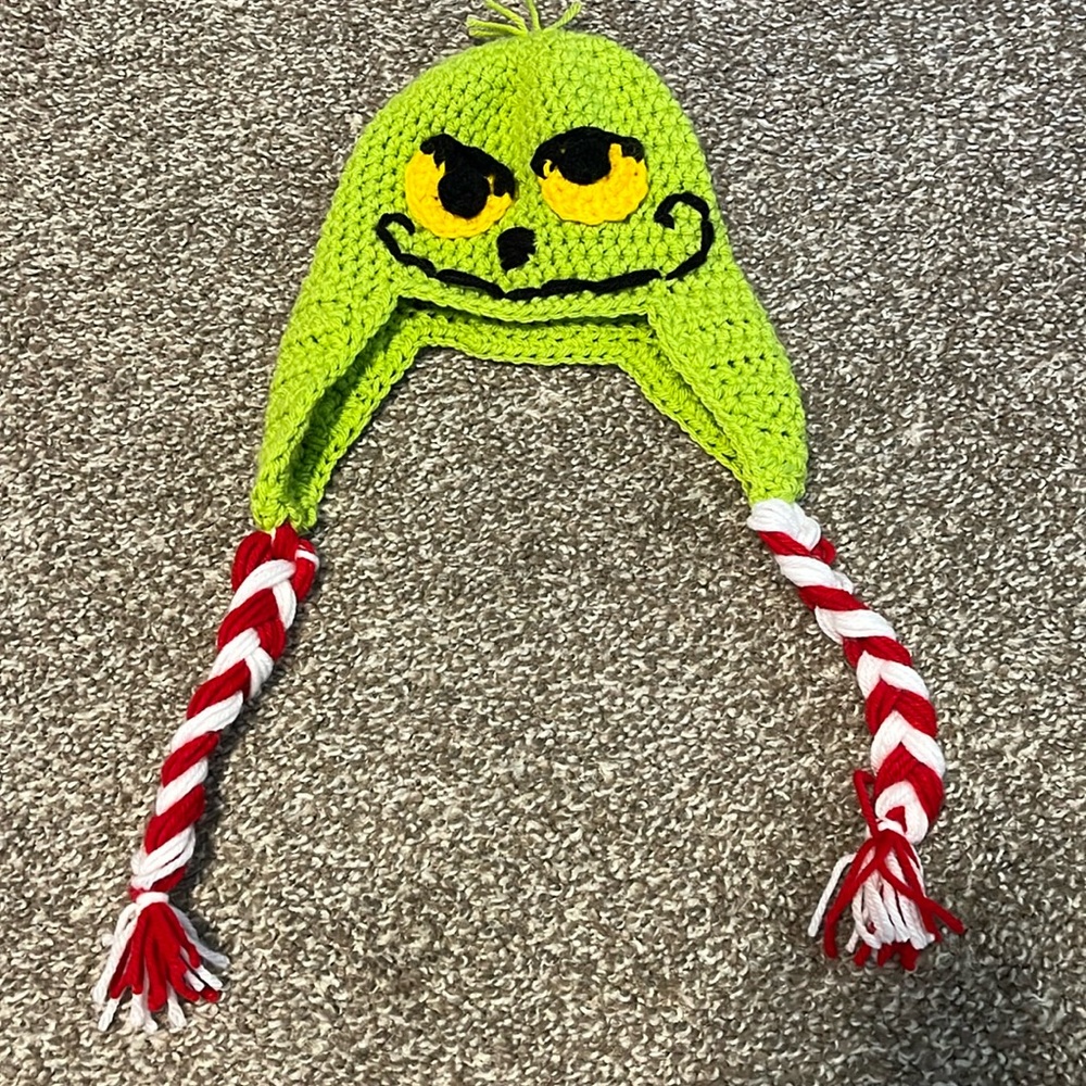 Toddler Grinch Hat.